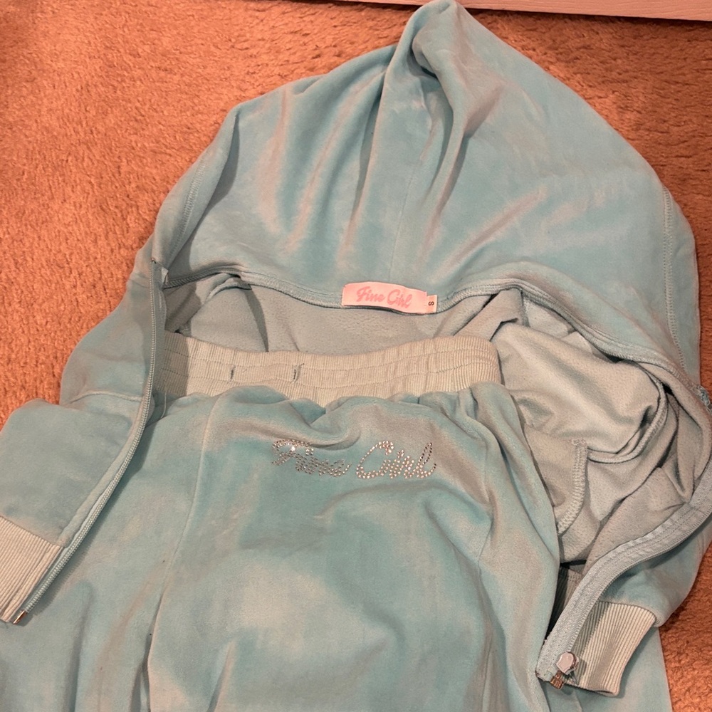 Finegirl blue tracksuit